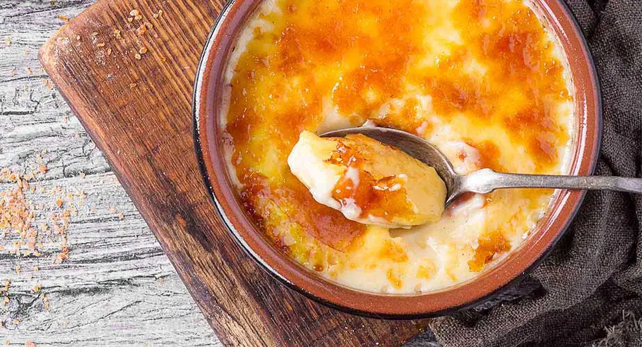 Vanilla creme brulee