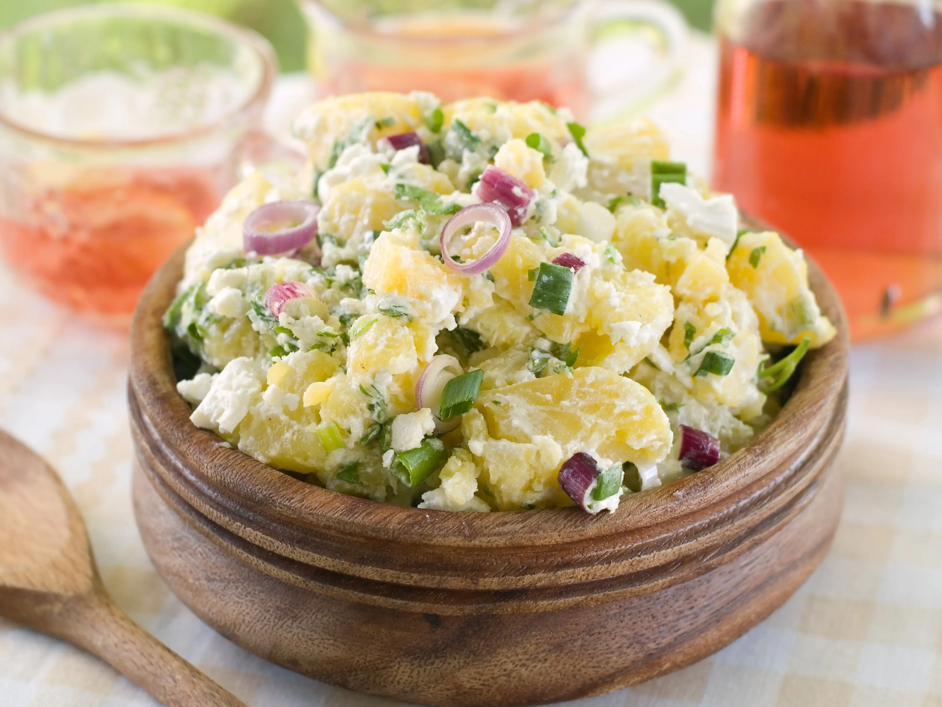 Creamy potato salad